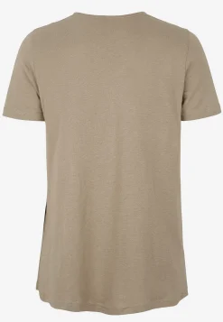 Cellbes of Sweden V-ringad trikåtopp Mörk beige Best