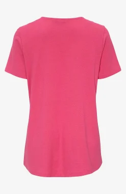 Cellbes of Sweden V-ringad trikåtopp Cerise Online