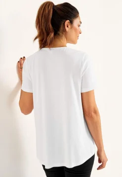 Cellbes of Sweden V-ringad trikåtopp Vit Online