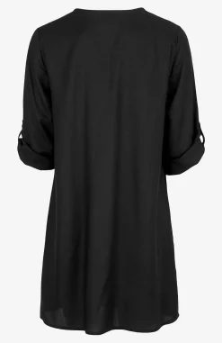 Cellbes of Sweden V-ringad tunika i två längder Svart Best