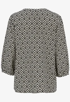 Cellbes of Sweden V-ringad, vävd blus Best