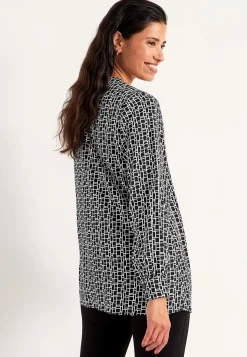 Cellbes of Sweden V-ringad, vävd tunika Hot