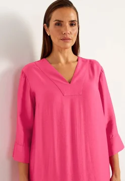 Cellbes of Sweden Vävd kaftanklänning Cerise Online