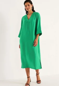 Cellbes of Sweden Vävd kaftanklänning Grön Hot