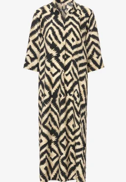 Soyaconcept Vävd, lätt krinklad viskosklänning Online