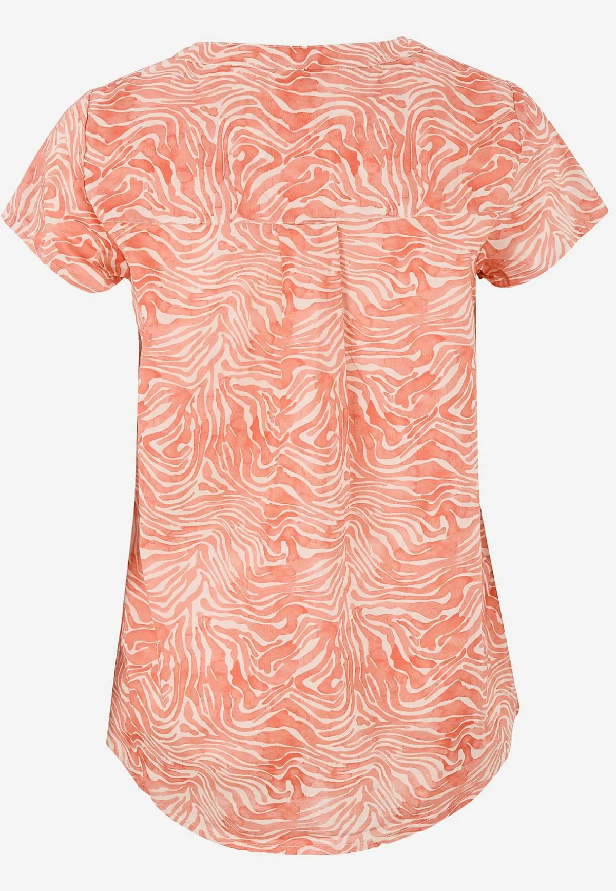 Soyaconcept Vävd, mönstrad bomullsblus Discount