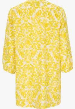 Cellbes of Sweden Vävd, mönstrad tunika Gul / Mönstrad New