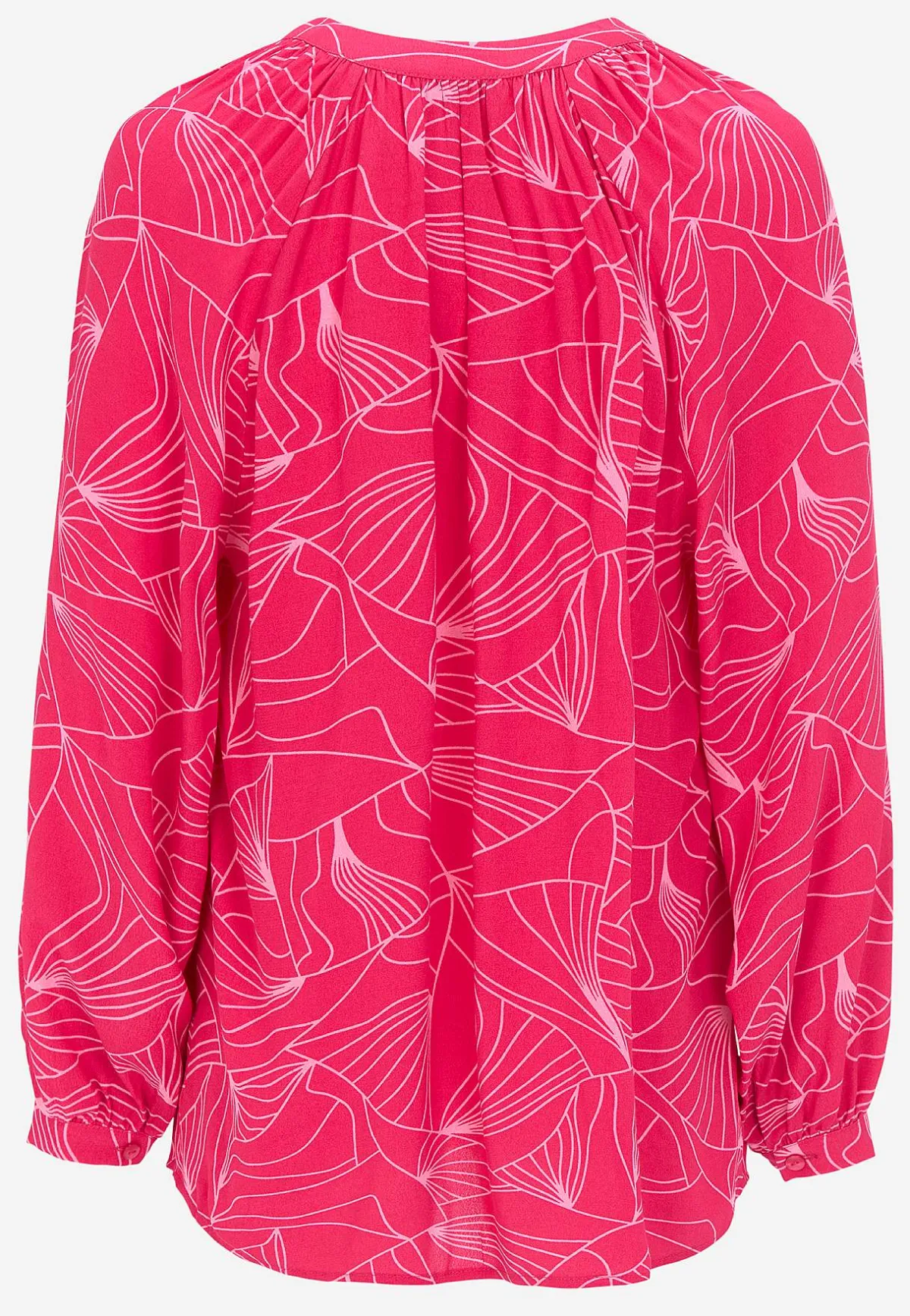 Cellbes of Sweden Vävd, mönstrad tunika Cerise / Mönstrad Discount