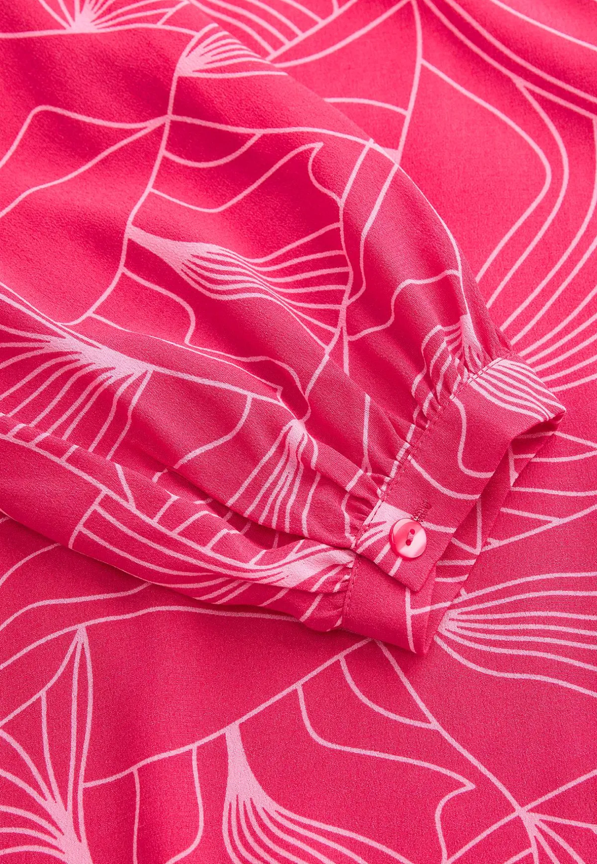 Cellbes of Sweden Vävd, mönstrad tunika Cerise / Mönstrad Discount