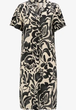 Soyaconcept Vävd, mönstrad viskosklänning Hot