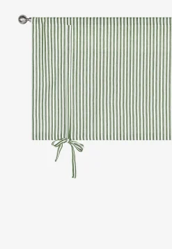 Cellbes of Sweden Vävd, randig hissgardin Grön / Vit / Randig Hot