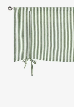 Cellbes of Sweden Vävd, randig hissgardin Grön / Vit / Randig Hot