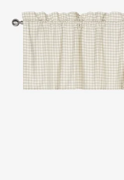 Cellbes of Sweden Vävd, rutig gardinkappa Beige / Offwhite / Rutig Best