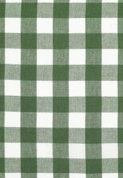 Cellbes of Sweden Vävd, rutig hissgardin Grön / Vit / Rutig Clearance