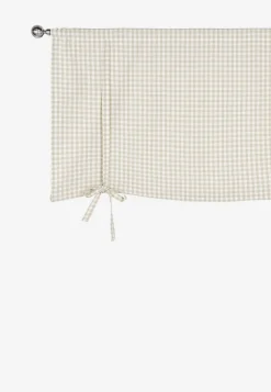 Cellbes of Sweden Vävd, rutig hissgardin Beige / Offwhite / Rutig Outlet