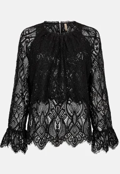 Soyaconcept Vävd spetsblus New