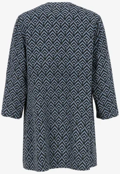 Cellbes of Sweden Vävd tunika Blå / Mönstrad Best