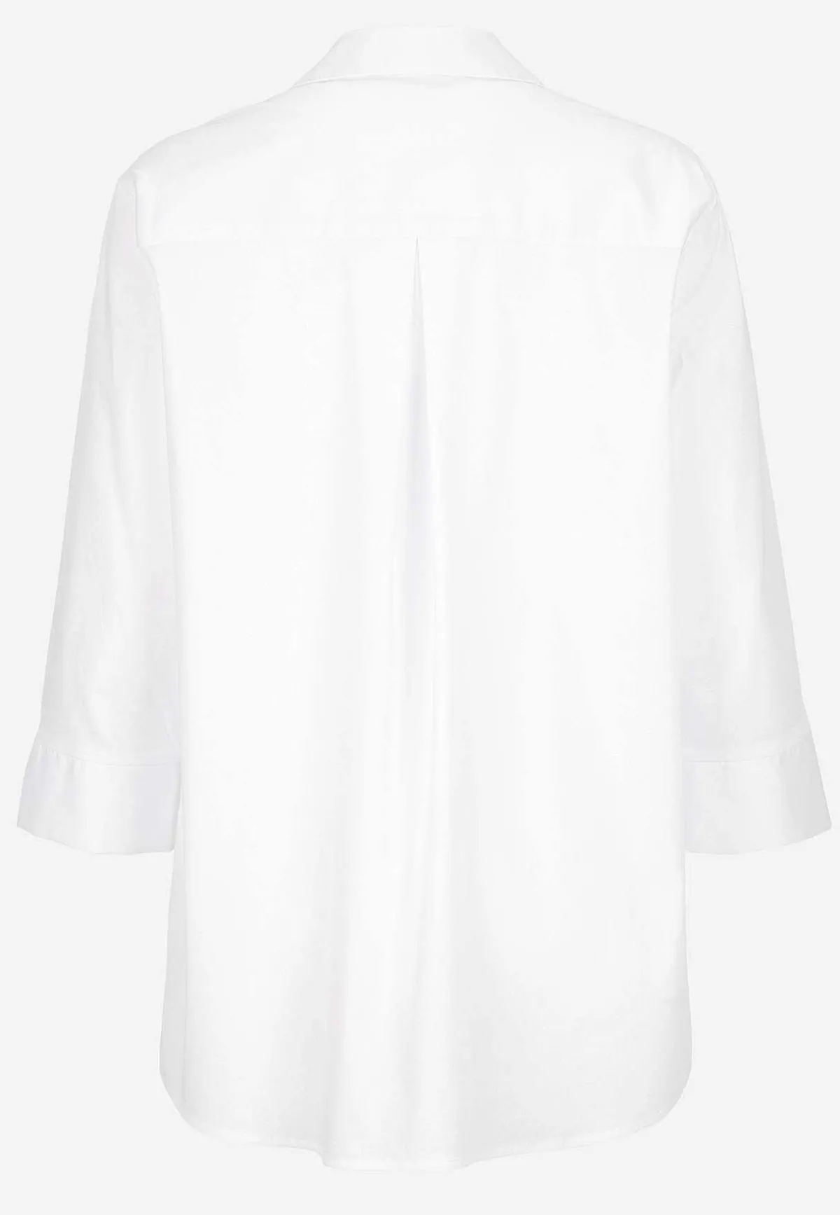 Cellbes of Sweden Vävd tunika i poplin Vit Outlet