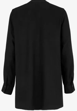 Cellbes of Sweden Vävd tunika med knappar Svart New