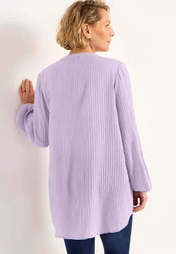 Cellbes of Sweden Vävd tunika med struktur Ljuslila Hot