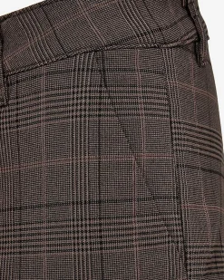 Freequent Vävda, rutiga byxor Sale